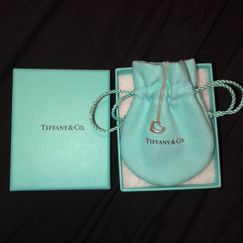 Tiffany Silver Heart Necklace
